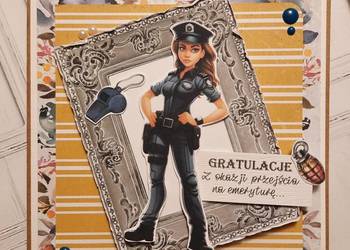 Kartka dla Policjantki i Policjanta personalizowana