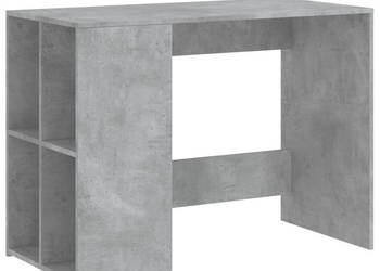 Biurko szarość betonu 102x50x75 cm materiał drewnopochodny WM-840544