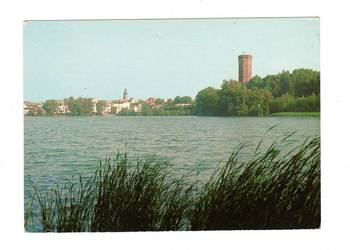 CZŁUCHÓW WIDOK OD STRONY JEZIORA