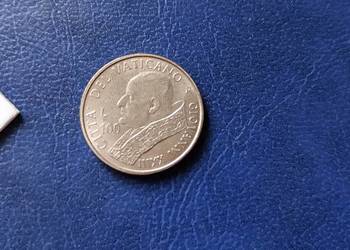 Stare monety 100 lir 2001 Watykan
