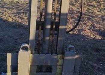 Podnośnik paleciak TUZ widłowy hydrauliczny do wysokości 4m do traktora