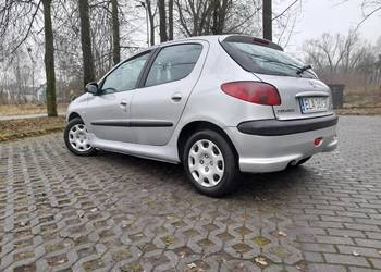 Śliczny Peugeot 206*Lift*2004 r*1,4 HDI*Now Prz Tech*195 Tyś Przeb*Zamiana.