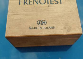 Frenotest opóżnieniomierz wahadłowy