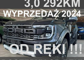 Ford Ranger Raptor Meteor Grey 3,0 V6 292KM Super Niska Cena! 2024 ! Od rę…