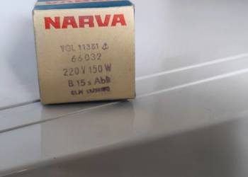 żarówka projekcyjna NARVA 220v 150wat B15s Abl NRD rzutnik /projektor