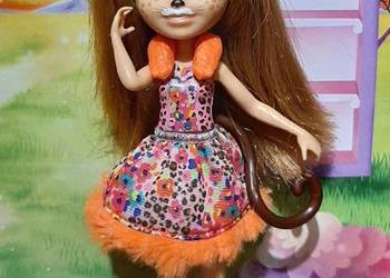 Lalka Enchantimals Cherish Cheetah z pupilem