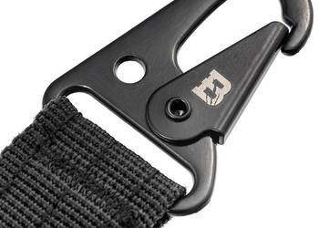 Brelok karabińczyk Badger Outdoor - keychain carabiner black