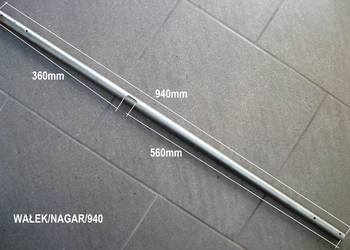 Wał nagarniaczy L-940 mm nierdzewka do Rozsiewacza