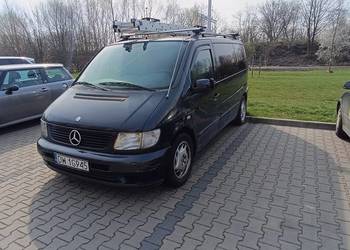 Vat%23 Mercedes Vito V-klasa w638 7 osób skórzane fotele manualna