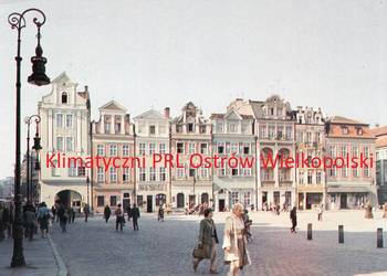 Poznań pocztówka wysłana Iwanowice znaczek PRL