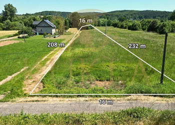 Oferta sprzedaży działki 3485m2 Radziszów Torowa