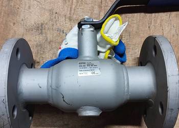 Zawór kurek kulowy kołnierzowy PN40 DN50 do pary