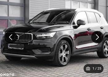 Volvo XC40 INSCRIPTION 2.0 D3, czerwona skóra.