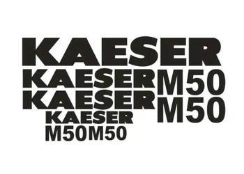 Naklejki oklejenie - KAESER M50 Zamiennik
