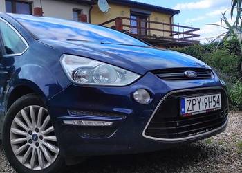 Ford S MAX 7, 2.2D 200KM osobowy, pdc, klimtronic, 208tkm.