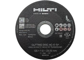 Tarcza do metalu HILTI 125x10x22,23 mm -10 zt.