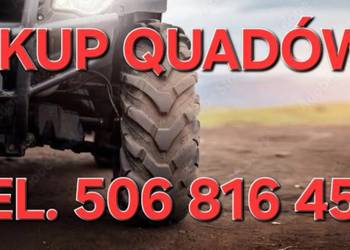 SKUP QUADÓW •SPRAWNE •USZKODZONE ●CAŁA POLSKA●