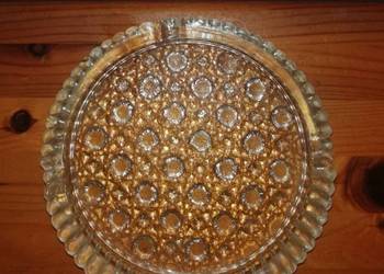 Szkło Ząbkowice - popielnica z epoki PRL