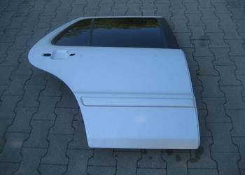 mercedes ml 163 lift 01-05r drzwi tył prawe kod lakieru 744 srebny