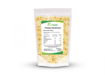 Chipsy bananowe 500g