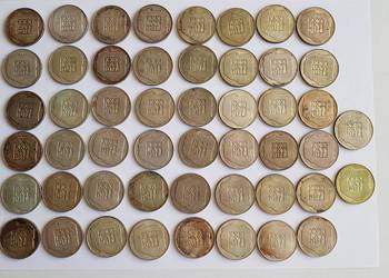 50 x 200 zł XXX-lecia PRL 1974, mapka, Ag srebro 625