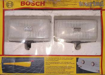 Zestaw lamp halogenowych Bosch Touring z lat osiemdziesiątych.