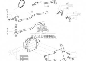 New Holland T6010 T6090 T6070 Zawór sterujący 87324660