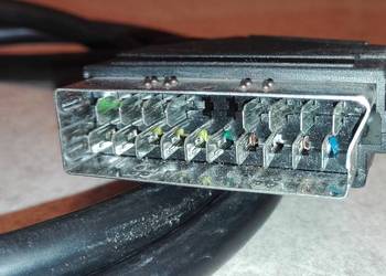 Kabel Euro SCART (Euro) - SCART (Euro) / 4 x RCA (cinch)