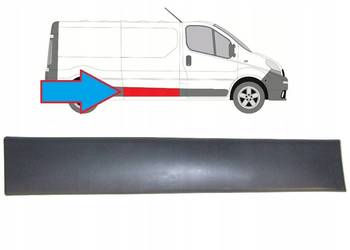 LISTWA NA DRZWI PRZESUWNE PRAWA RENAULT TRAFIC OPEL VIVARO NISSAN PRIMASTAR