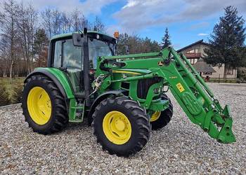 JOHN DEERE 6230#ŁADOWACZ CZOŁOWY#ZAWIESZENIE PRZEDNIEJ OSI#KLIMA!