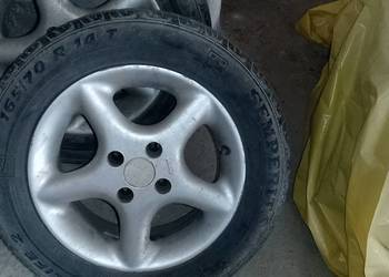 Alufelgi Borbet z oponami letnimi 4x100