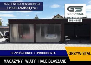 Garaż Blaszany Jednospadowy| Garaże Blaszane |Wiata |Hale - GRZYWSTAL