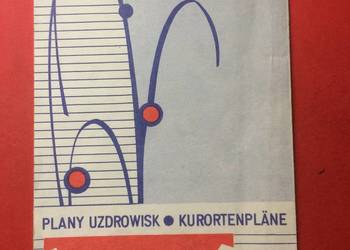 ( 762. ) Świnoujście Międzyzdroje Plan Uzdrowisk