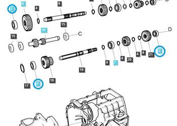 Łożysko kulkowe 20 x 47 x14 mm / A0862040 / LS Tractor 40012702