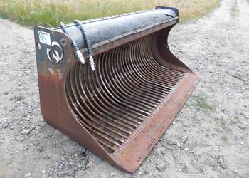 Łyżka Ażurowa Przesiewającą Hydrauliczna ROTAR Łyżka do Gruzu Ziemi