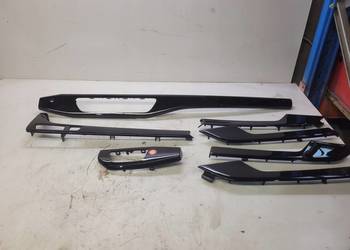 LISTWY DEKORY DEKOR PIANO BLACK AUDI A4 B9 A5 8W1