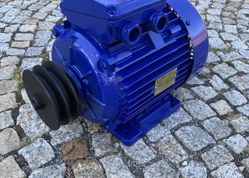 Silnik elektryczny Indukta 4 kW 1435 obr. 380V z kołem pasowym