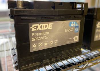 Akumulator Exide Premium 64Ah 640A EN PRAWY PLUS