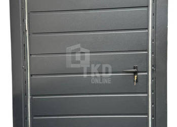 Schowek - domek ogrodowy 1,4x4m - 2x Drzwi dach spad w bok TKD310