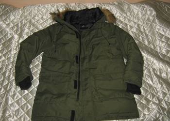 Kurtka Płaszcz zimowy z kapturem R.M/L