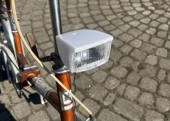 Przednia Lampka rowerowa starego typu do skladaków Wigry 3 Jubilat 2 Univer