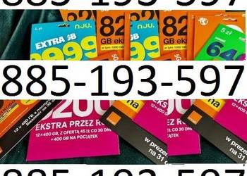 ANONIM PRE-PAID KARTA KARTYA STARTERY STARTER DZIAŁA LTE 5G AKTYWNE
