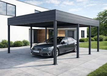 Nowoczesna wiata garażowa | CARPORT