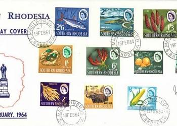 RODEZJA POŁUDNIOWA 1964 FDC! GRATIS WYSYŁKA!