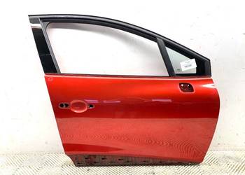 DRZWI PRAWY PRZÓD RENAULT CLIO IV Hatchback CZERWONY
