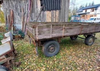 Przyczepa drewniana