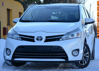 Toyota Verso Zarejestrowana 1.6i 132KM Serwis Panorama Navi Kamera