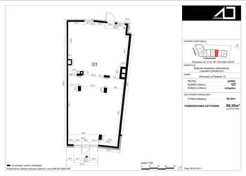 Lokale usługowe Apartamenty Targowa 10 (99,35m2)