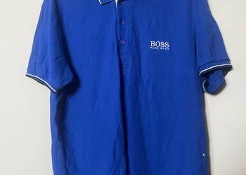 Męska koszulka polo - HUGO BOSS - XL - OKAZJA