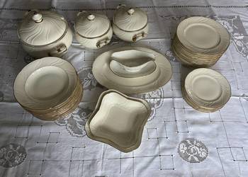 Serwis obiadowy ESCHENBACH  Elfenbein na 12 osób